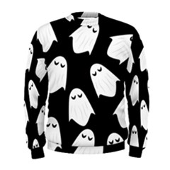 Ghost Halloween Pattern Men s Sweatshirt by Amaryn4rt