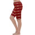 Dog Bone Background Dog Bone Pet Cropped Leggings  View2