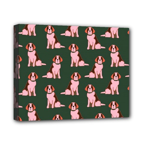 Dog Animal Pattern Canvas 10  X 8 