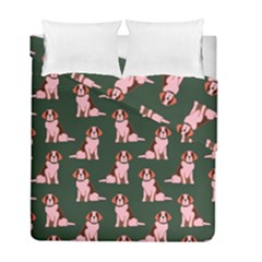 Dog Animal Pattern Duvet Cover Double Side (full/ Double Size)