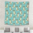 Dog Animal Pattern Square Tapestry (Large) View2