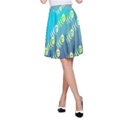 Animal Nature Cartoon Wild Wildlife Wild Life A-line Skirt