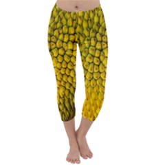 Jack Shell Jack Fruit Close Capri Winter Leggings  by Amaryn4rt