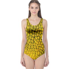 Jack Shell Jack Fruit Close One Piece Swimsuit by Amaryn4rt