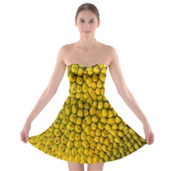 Jack Shell Jack Fruit Close Strapless Bra Top Dress by Amaryn4rt