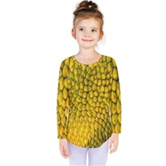 Jack Shell Jack Fruit Close Kids  Long Sleeve Tee