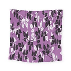 Floral Pattern Background Square Tapestry (small)