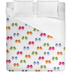 Pattern Birds Cute Design Nature Duvet Cover (california King Size)