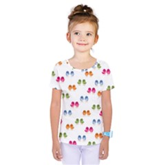 Pattern Birds Cute Design Nature Kids  One Piece Tee