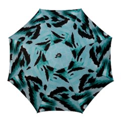 Animal Cruelty Pattern Golf Umbrellas by Amaryn4rt