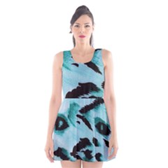 Animal Cruelty Pattern Scoop Neck Skater Dress by Amaryn4rt