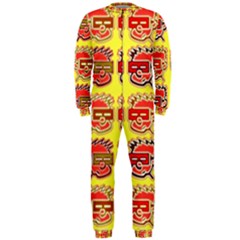 Funny Faces Onepiece Jumpsuit (men)  by Amaryn4rt