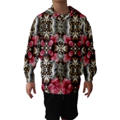 Flowers Fabric Hooded Wind Breaker (kids)