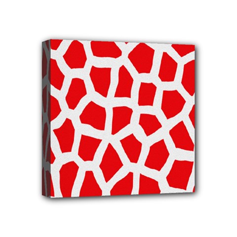 Animal Animalistic Pattern Mini Canvas 4  X 4 