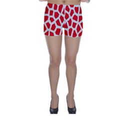 Animal Animalistic Pattern Skinny Shorts