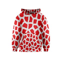 Animal Animalistic Pattern Kids  Pullover Hoodie by Amaryn4rt