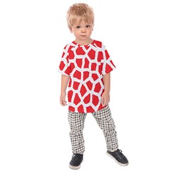 Animal Animalistic Pattern Kids  Raglan Tee