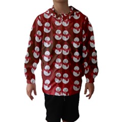 Card Cartoon Christmas Cold Hooded Wind Breaker (kids)