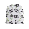 Panda Tile Cute Pattern Drawstring Pouches (Extra Large) View1