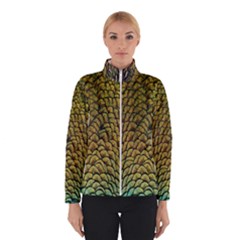 Colorful Iridescent Feather Bird Color Peacock Winterwear by Amaryn4rt