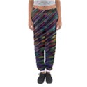 Texture Colorful Abstract Pattern Women s Jogger Sweatpants View1