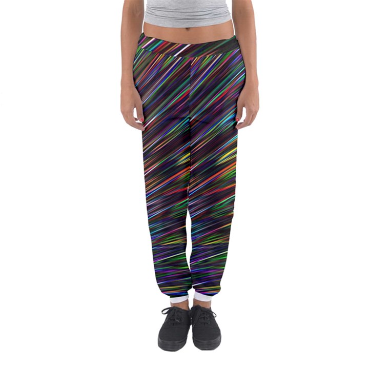 Texture Colorful Abstract Pattern Women s Jogger Sweatpants