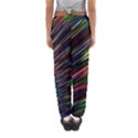 Texture Colorful Abstract Pattern Women s Jogger Sweatpants View2