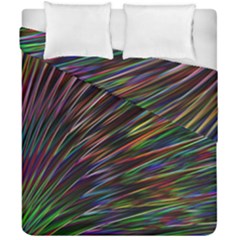 Texture Colorful Abstract Pattern Duvet Cover Double Side (california King Size)