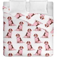 Dog Animal Pattern Duvet Cover Double Side (king Size)