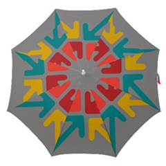 Arrows Center Inside Middle Straight Umbrellas by Amaryn4rt