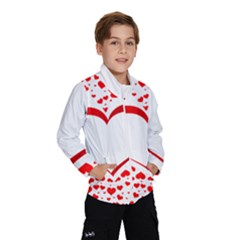 Love Red Hearth Wind Breaker (kids)