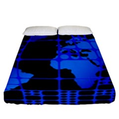 Network Networking Europe Asia Fitted Sheet (king Size)