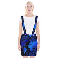 Network Networking Europe Asia Suspender Skirt