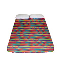 Background Abstract Colorful Fitted Sheet (full/ Double Size)