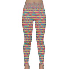 Background Abstract Colorful Classic Yoga Leggings