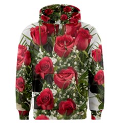 Red Roses Roses Red Flower Love Men s Pullover Hoodie