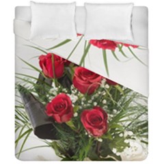 Red Roses Roses Red Flower Love Duvet Cover Double Side (california King Size)