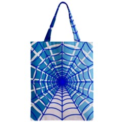 Cobweb Network Points Lines Zipper Classic Tote Bag by Amaryn4rt