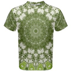 Mandala Center Strength Motivation Men s Cotton Tee by Amaryn4rt