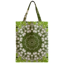 Mandala Center Strength Motivation Zipper Classic Tote Bag by Amaryn4rt