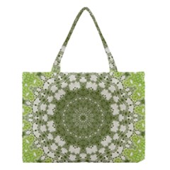 Mandala Center Strength Motivation Medium Tote Bag