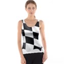 Flag Chess Corse Race Auto Road Tank Top View1