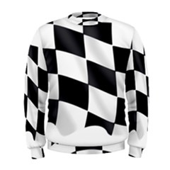 Flag Chess Corse Race Auto Road Men s Sweatshirt by Amaryn4rt