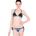 Wave Foam Spray Sea Water Nature Bikini Set View3