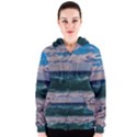 Wave Foam Spray Sea Water Nature Women s Zipper Hoodie View1