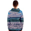 Wave Foam Spray Sea Water Nature Women s Zipper Hoodie View2