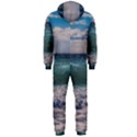 Wave Foam Spray Sea Water Nature Hooded Jumpsuit (Men)  View2