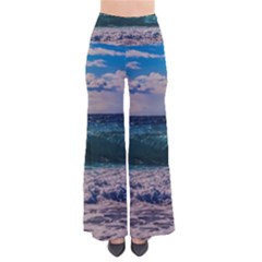 Wave Foam Spray Sea Water Nature Pants by Amaryn4rt