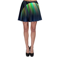 Planets In Space Stars Skater Skirt by Amaryn4rt