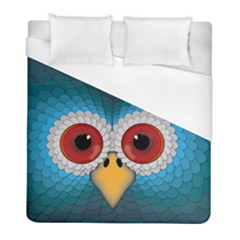 Bird Eyes Abstract Duvet Cover (full/ Double Size)